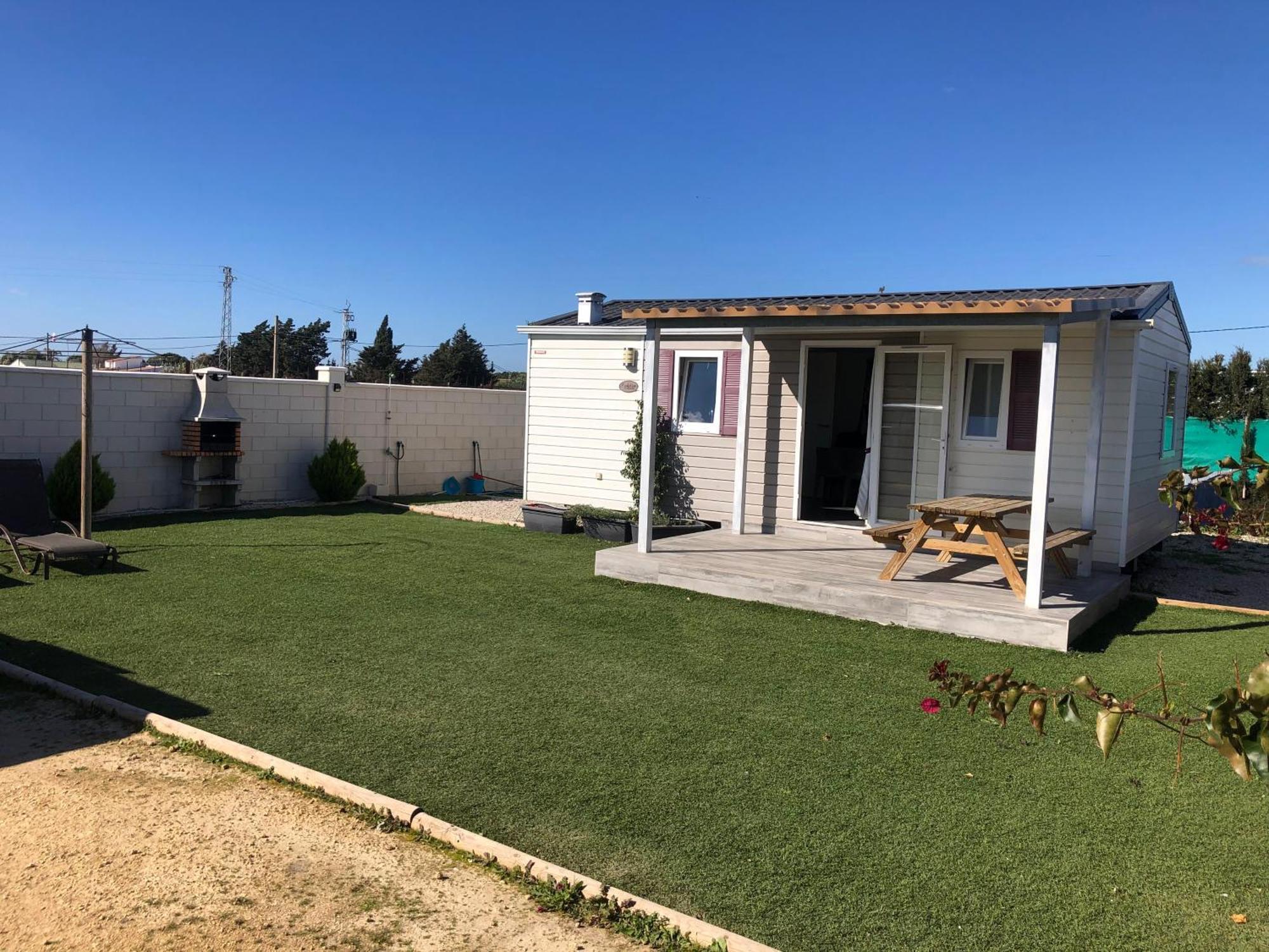 Casa El Palmar Tranquilo Bonito Barato Y Cerca De La Playa! Villa Bagian luar foto